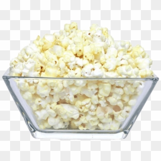 Download Plate Of Popcorn Transparent Png - Popcorn Clipart