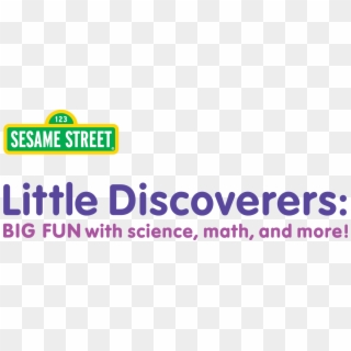 Little Discoverers Logo - Sesame Street Clipart