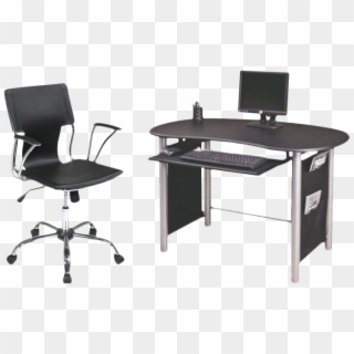 Office Star Saturn Multi Media Computer Desk And Dorado - Office Chair Clipart