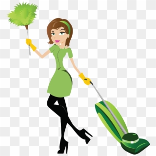 Cleaning Lady Png - Cleaning Service Vector Png Clipart