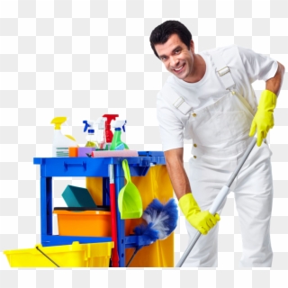 Professional Cleaner Clipart