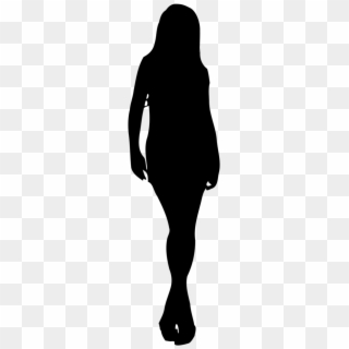 Woman Silhouette Free Stock Photo Illustrated Silhouette - Silhouette Of Woman Transparent Clipart