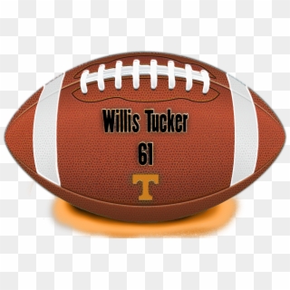 Willis Tucker Ret Number 61 - Football White Background Clipart
