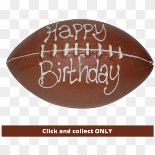 Chocolate Rugby Ball, Can Be Personalised With A Short - Chocolate Rugby Ball Clipart