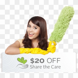 Refer Us To Your Friend And Get $20 - Maid Service Clipart