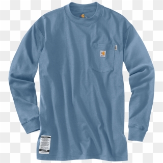 100235 Mblue - Long-sleeved T-shirt Clipart