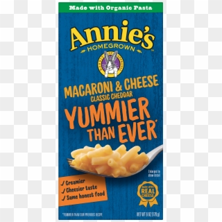 Annie's Mac & Cheese Pasta & Classic Mild Cheddar Mac - Annie’s Homegrown Clipart