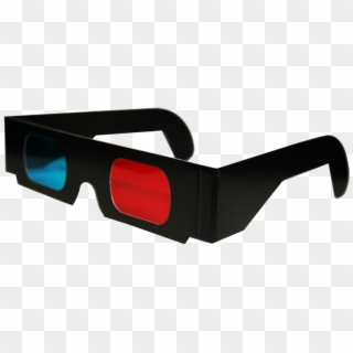1024 X 419 2 - Black Paper 3d Glasses Clipart