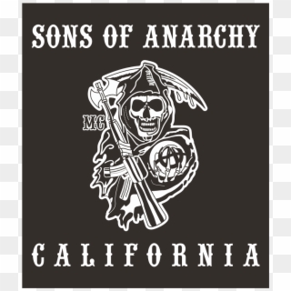 Sons Of Anarchy California Logo Vector - Sons Of Anarchy Logo Vector Png Clipart