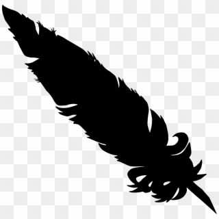 15 Feather Vector Png For Free Download On Mbtskoudsalg - Black Feather Transparent Background Clipart