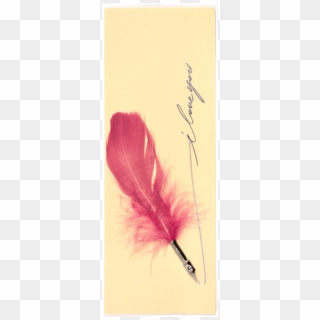 Feather Pen Love - Calligraphy Clipart