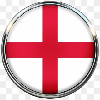 England Flag Circle 1524478 - Belgica E Inglaterra Clipart