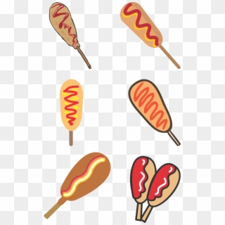 This Free Icons Png Design Of Corn Dogs Clipart
