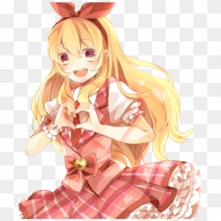 Happy Anime Girl Png Clipart