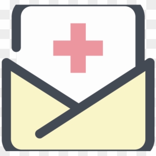 Red Cross Mark Clipart Klinik - Increment Letter Icon - Png Download