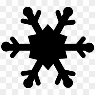 Free Snowflake Icon Png Vector - Symbol For A Blizzard Clipart