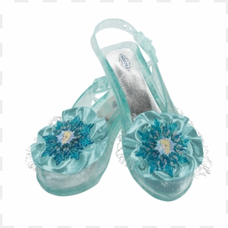 Elsa Frozen Girls Shoes - Elsa Shoes Clipart