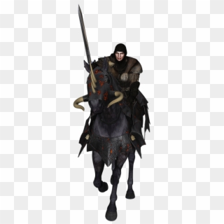 Man, Knight, Horse, Armor, Sword, Middle Ages - Man With Sword On A Horse Clipart