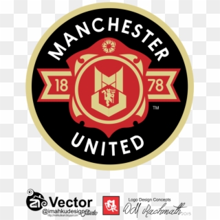 Manchester United Logo Concept Dmr By Imahkudesain - Man United V Arsenal Clipart
