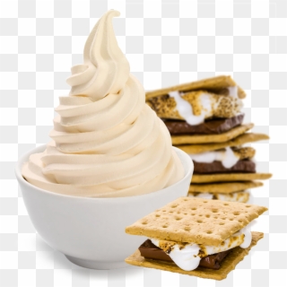 S - ' - Soft Serve Ice Creams Clipart