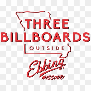 Three Billboards Outside Ebbing, Missouri - Three Billboards Logo Clipart