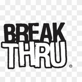 Break-thru Break Thru1 - Calligraphy Clipart