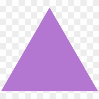 Open - Triangle Purple Clipart