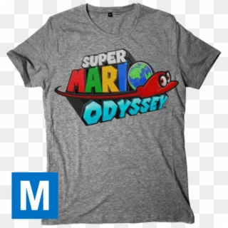 Super Mario Odyssey Unisex T-shirt - Mario Bros Odyssey Lake Kingdom Clipart