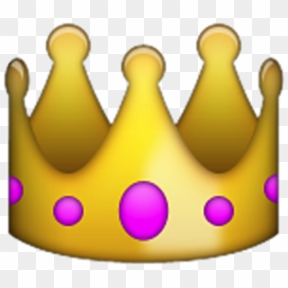 Crown Emoji King Freesticker Followme Freetoedit - Png Corona Emoji Clipart