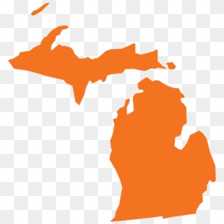 Michigan Clipart - State Of Michigan - Png Download