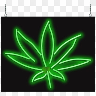 Free Png Download Weed Neon Sign Png Images Background - Weed Neon Sign Clipart