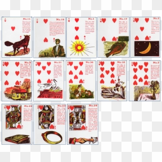 Clip Art Transparent Download Tarot Gypsy Pencil And - Gypsy Witch Fortune Playing Cards 20 - Png Download