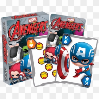 Chibi Playing Cards - Avengers Chibi Playing Cards Clipart