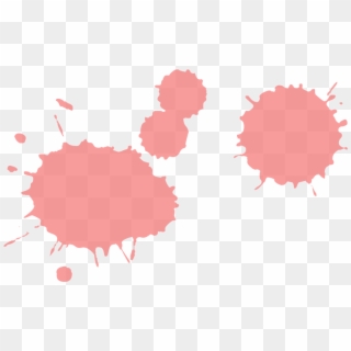 Pink Paint Splatter Png - Animated Puddle Of Blood Clipart