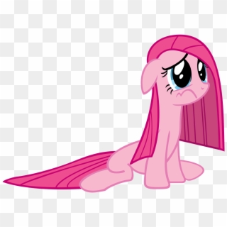 Pinkie Pie With A Deflated Mane - Pinkie Pie Sad Clipart