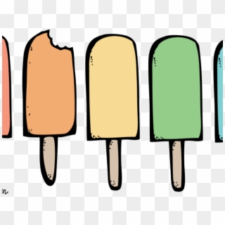 Popsicle Clipart Border - Ice Cream Border Transparent - Png Download