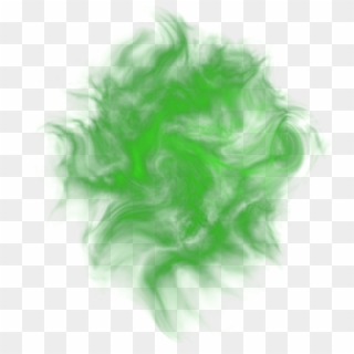 Green Sticker - Smoke Effect Green Png Clipart