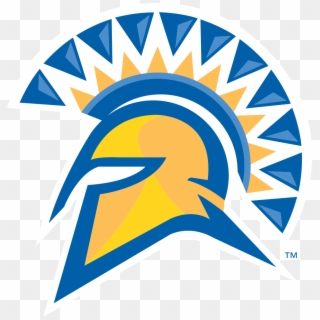Spartan Head Clip Art - San Jose State Athletics Logo - Png Download