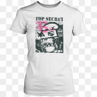 Top Secret Women T-shirt - Shirt Clipart