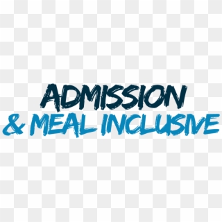 Admission Meal Inclusive $44 - Barakamon Clipart
