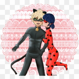 Miraculous Ladybug And Chat Noir By Rawrblueart Clipart