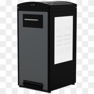 The Amount Of Waste Is Increasing Every Year, And So - Solar Powered Waste Compacting Bin Clipart