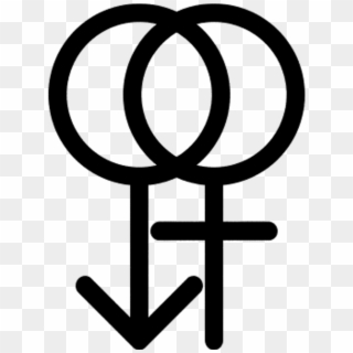 Woman Symbol Png - Gender Symbol For Lesbian Clipart