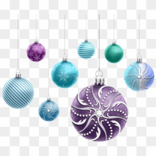 Free Png Beautiful Christmas Ornaments Png - Bolas De Navidad En Dibujo Clipart