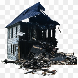 Burnt House Png Clipart