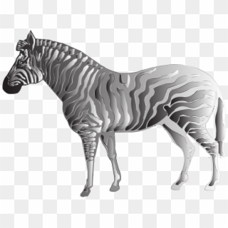 This Free Icons Png Design Of Monochrome Zebra 2 Clipart