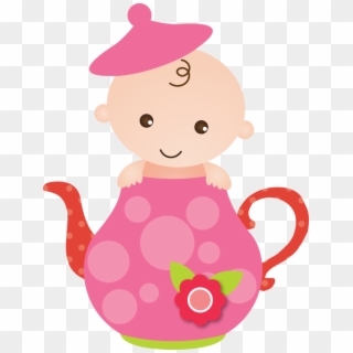 Teapot Clipart Baby - Baby Girl Clipart - Png Download