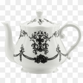 Teapot Babele Nero - Teapot Clipart