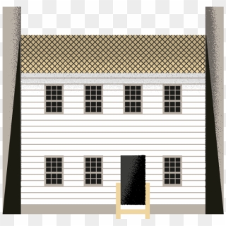 Also Known As The Joseph Caruso House, This Typical - Architecture Clipart
