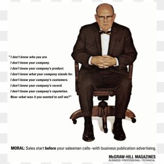 Person Sitting In Chair Front View Png - Mcgraw Hill Ad Clipart
